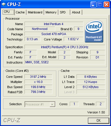 CPU-Z report